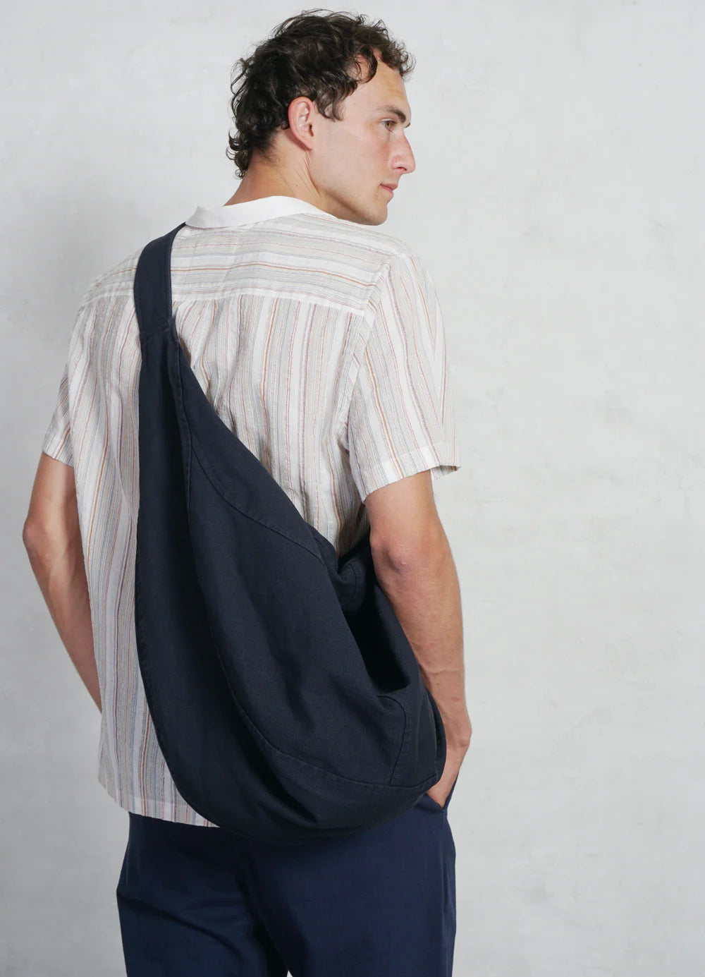 Hansen Garments Philip Short Sleeve Pull-On Shirt in vanilla