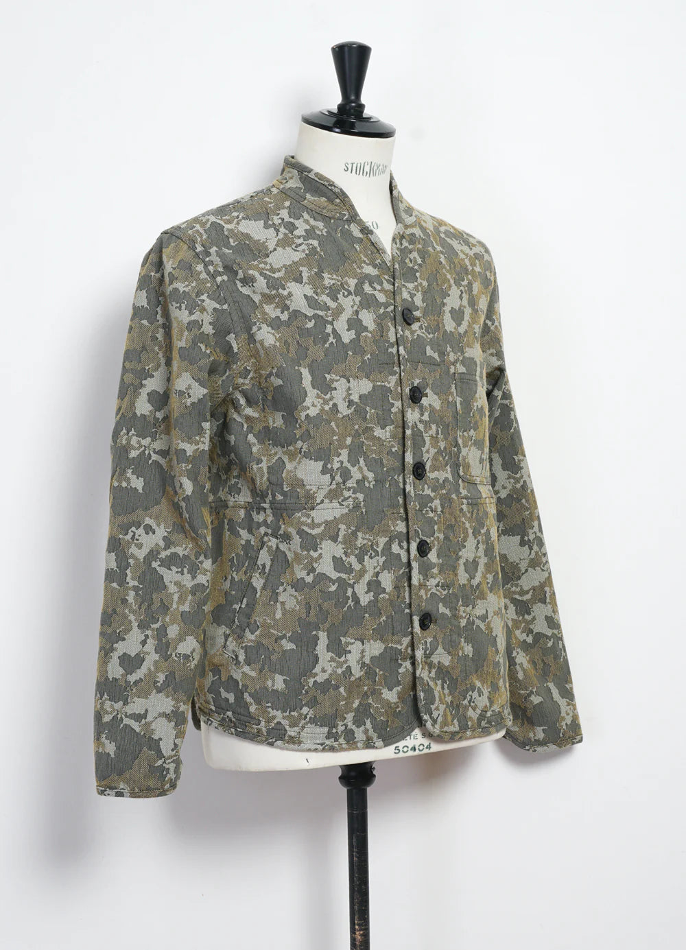 Hansen Garments Erling Jacquard Work Jacket in sycamore camo