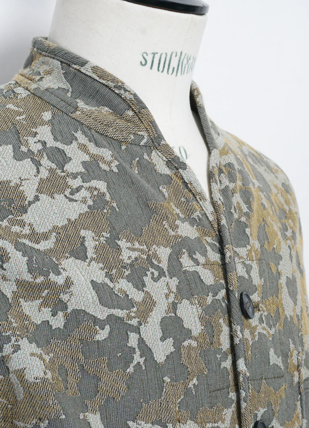 Hansen Garments Erling Jacquard Work Jacket in sycamore camo