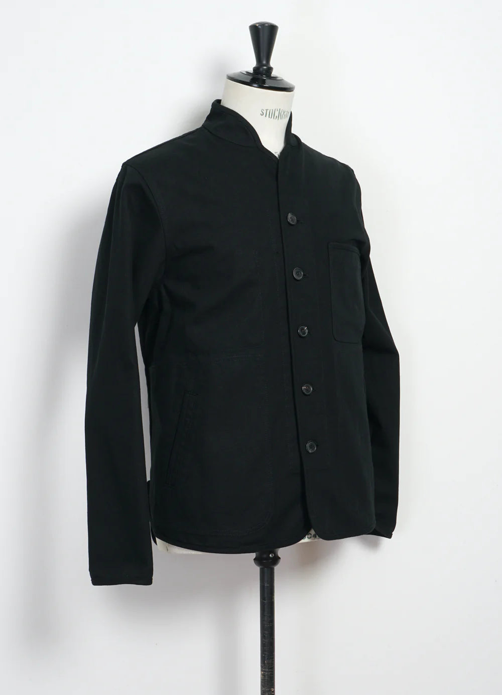 Hansen Garments Erling Canvas Work Jacket in black