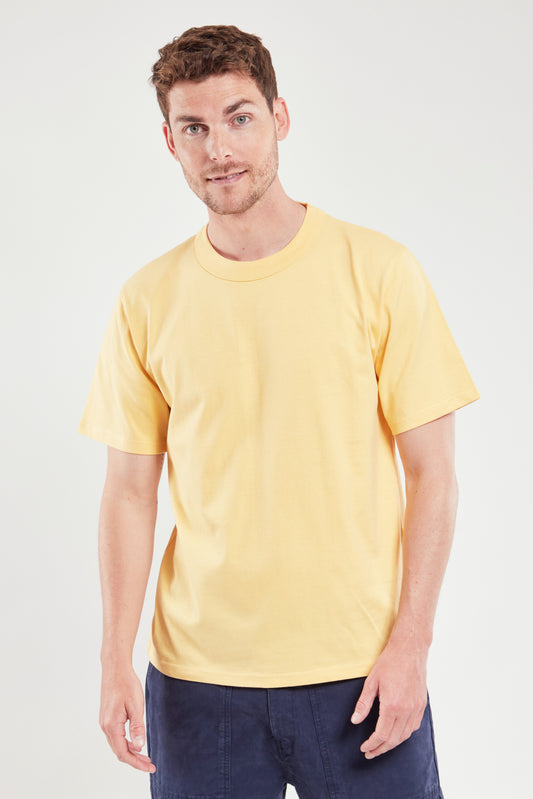 Armor Lux Heritage Short Sleeve T-Shirt in yellow