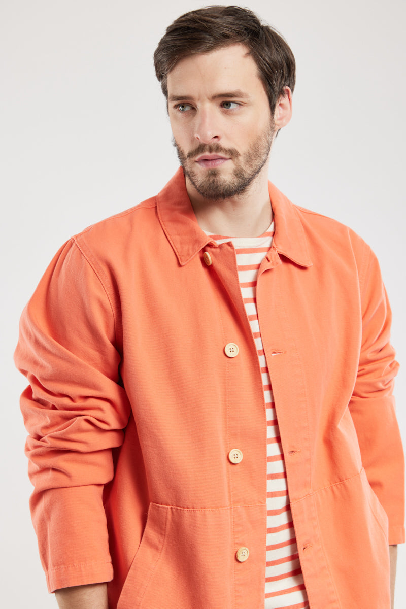 Armor Lux Fisherman's Jacket Heritage in Coral