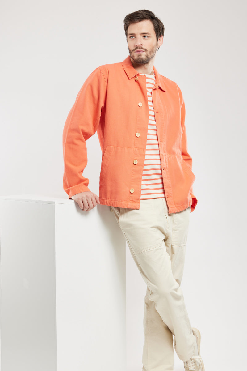 Armor Lux Fisherman's Jacket Heritage in Coral