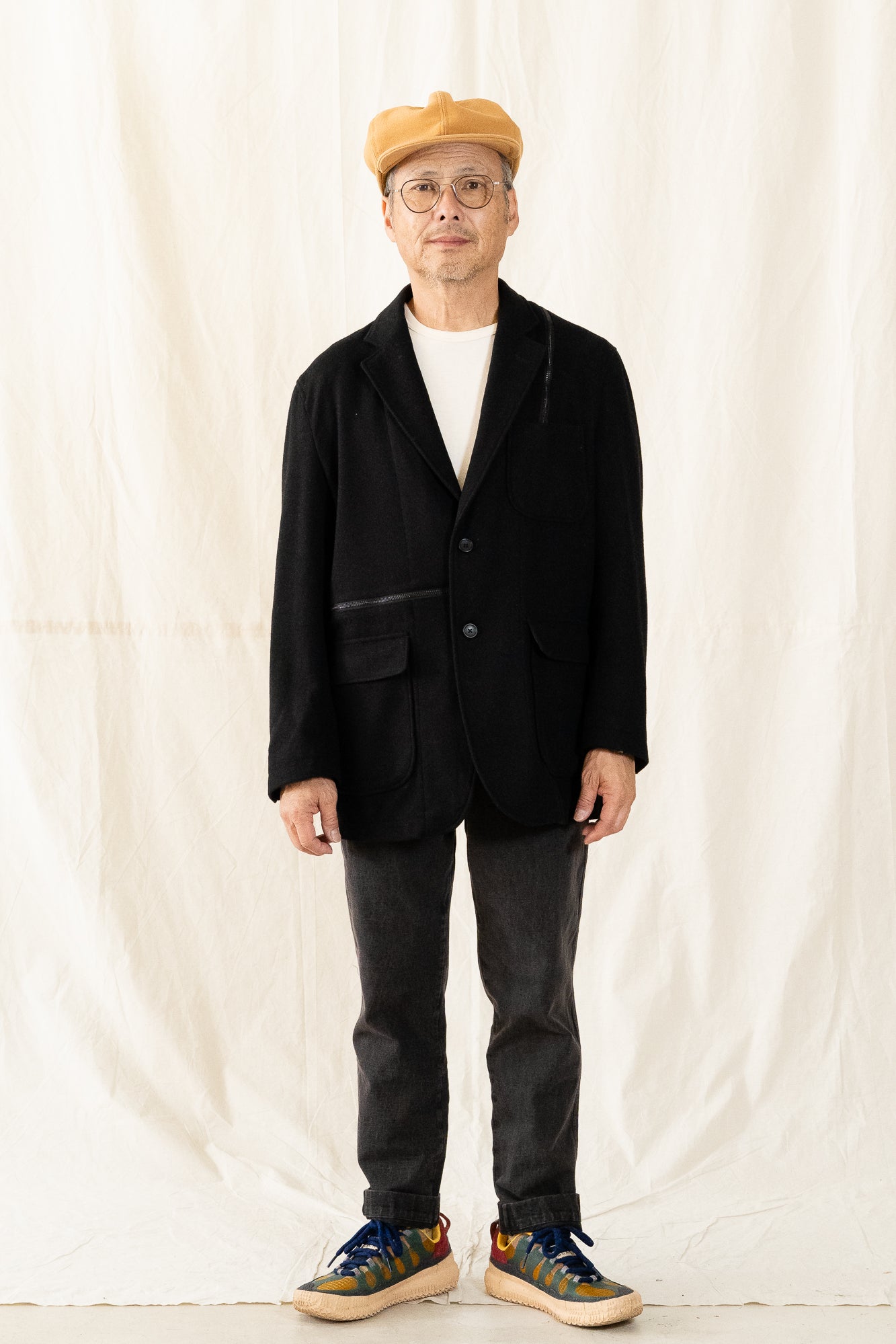 Engineered Garments Wool Flannel Zip Jacket