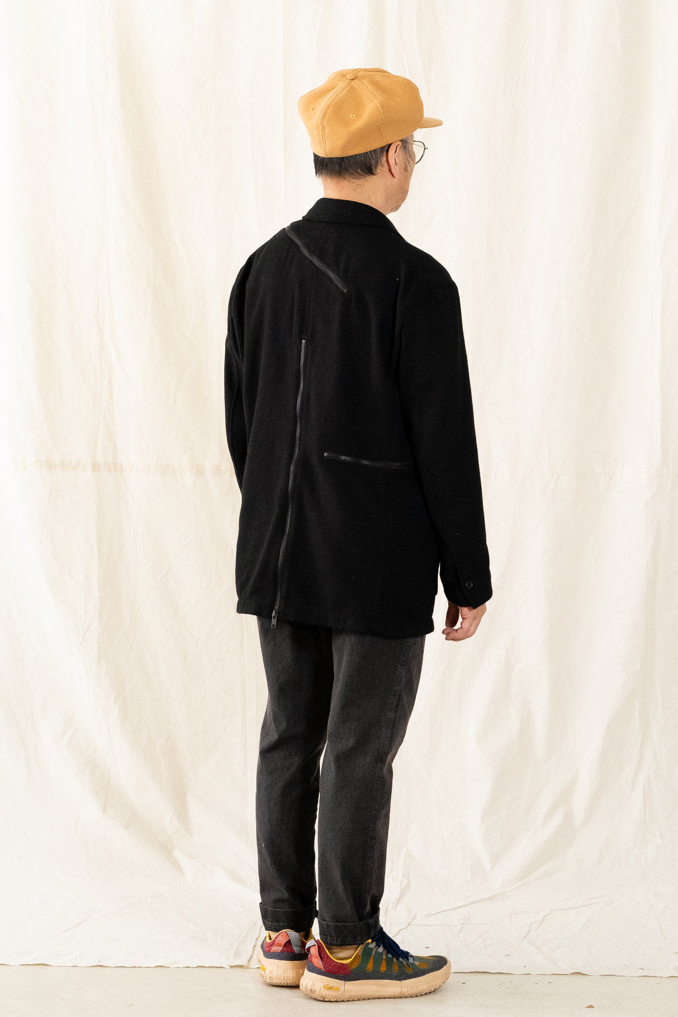 Engineered Garments Wool Flannel Zip Jacket