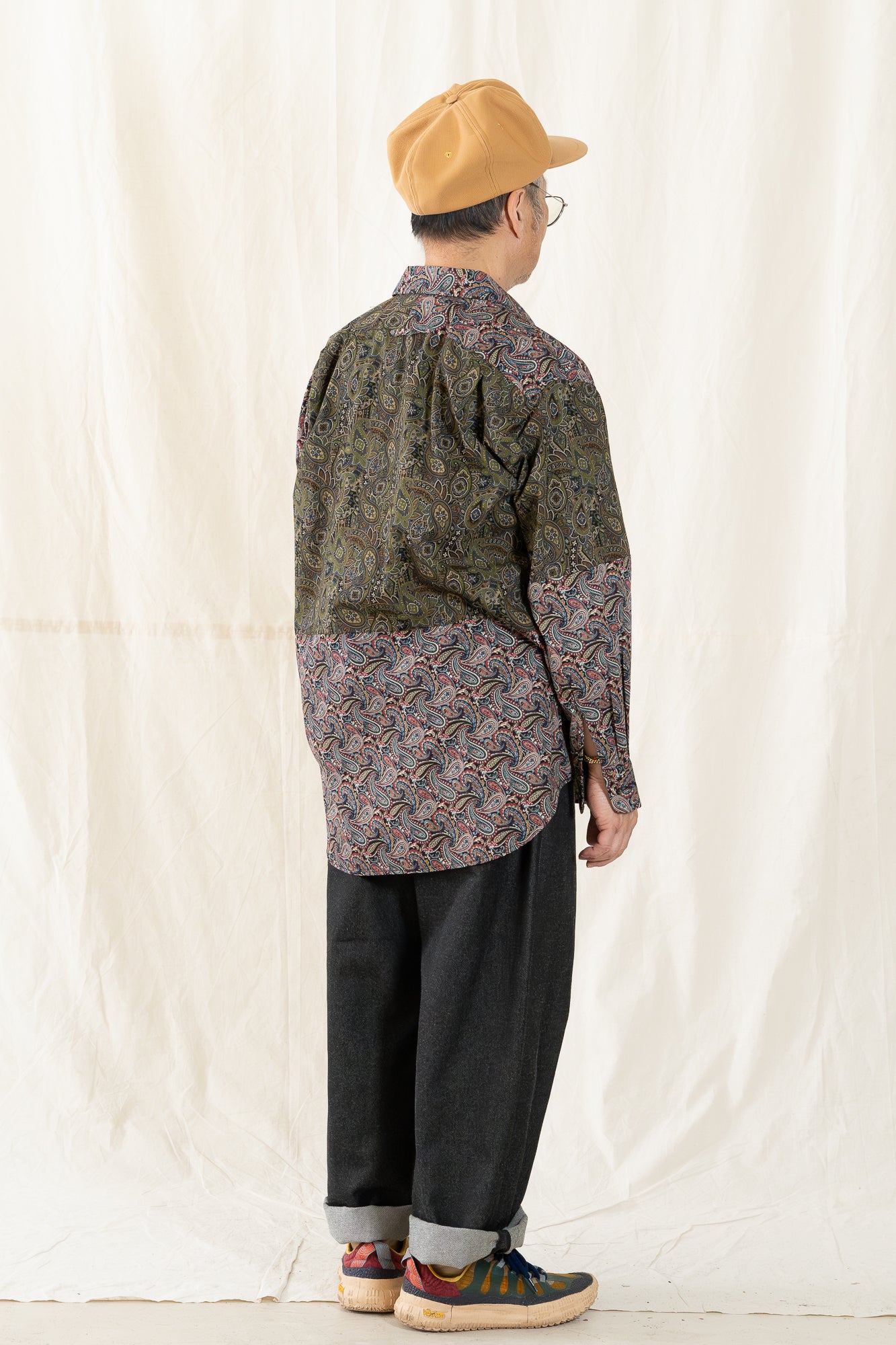 Engineered Garments Paisley Short Collar Shirt