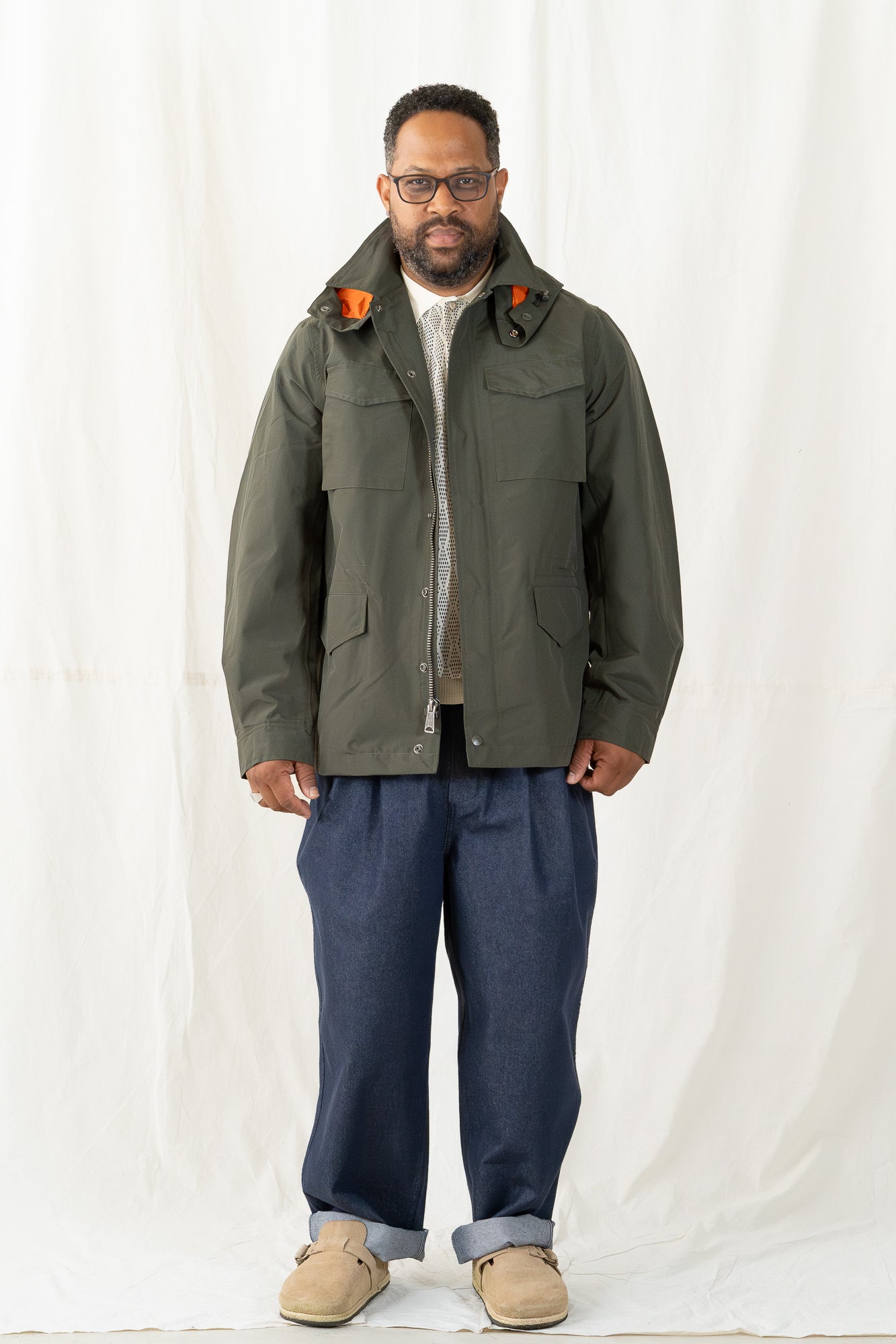 Schott Poplin Blend M-51 Type Jacket