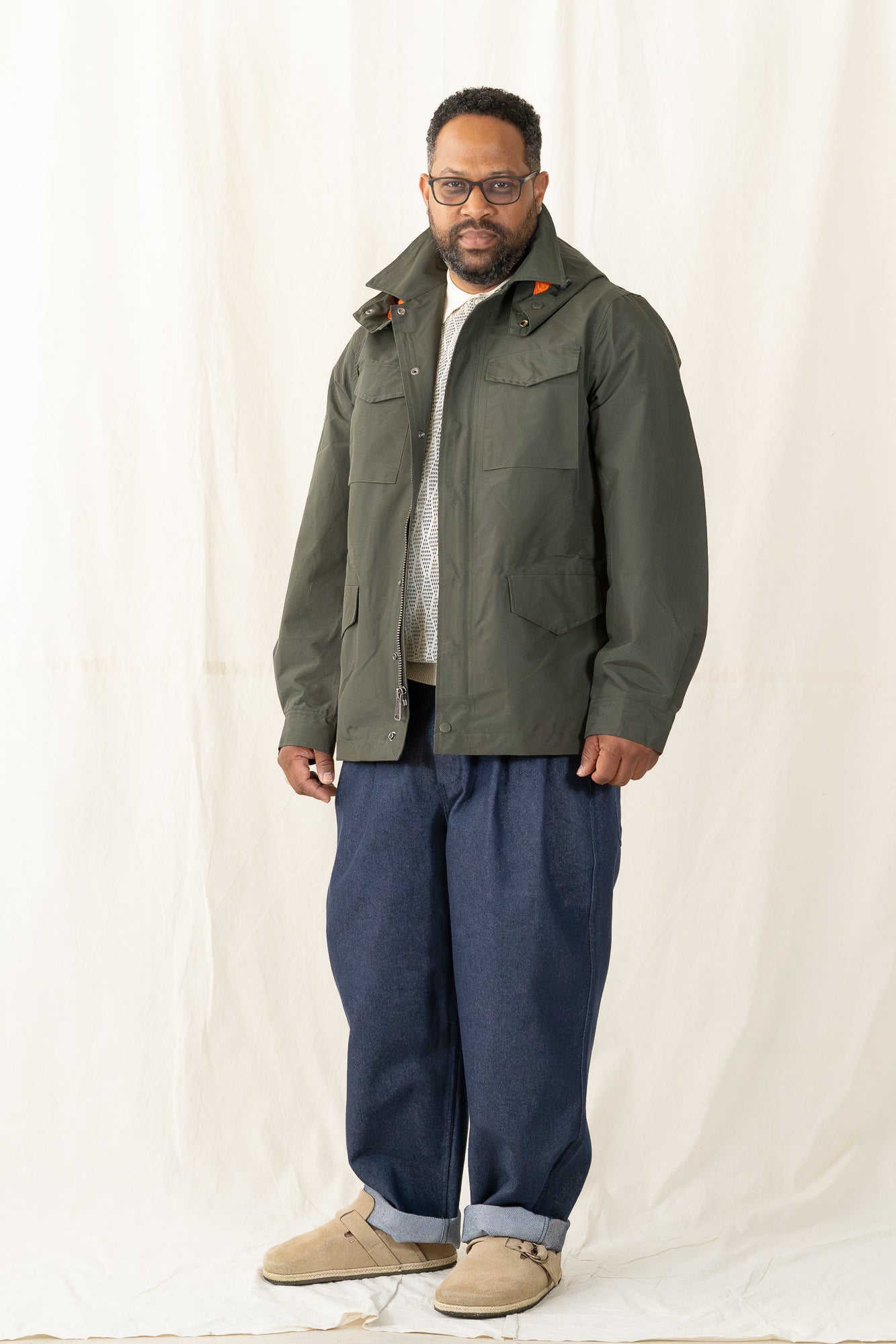 Schott Poplin Blend M-51 Type Jacket