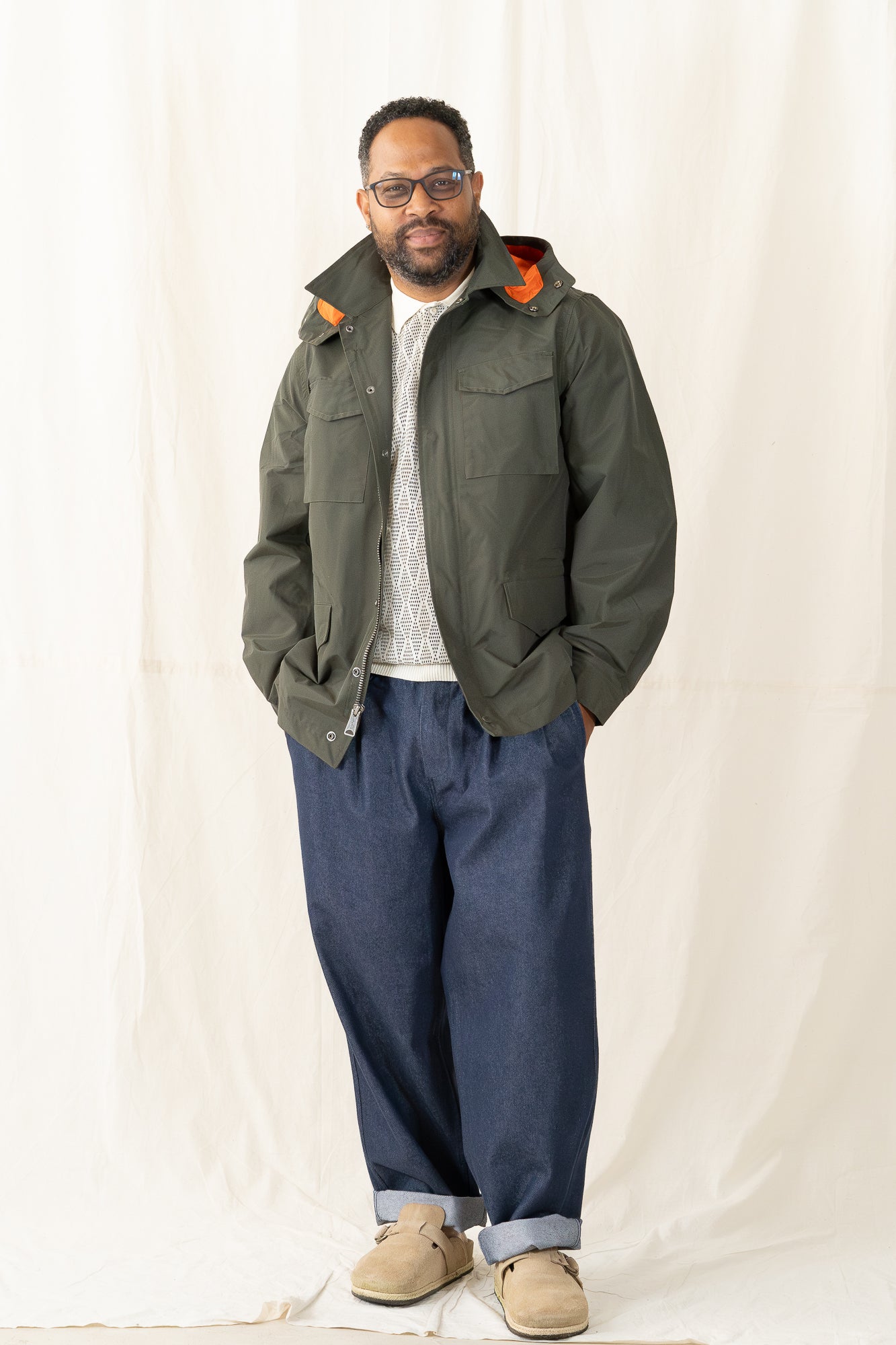 Schott Poplin Blend M-51 Type Jacket