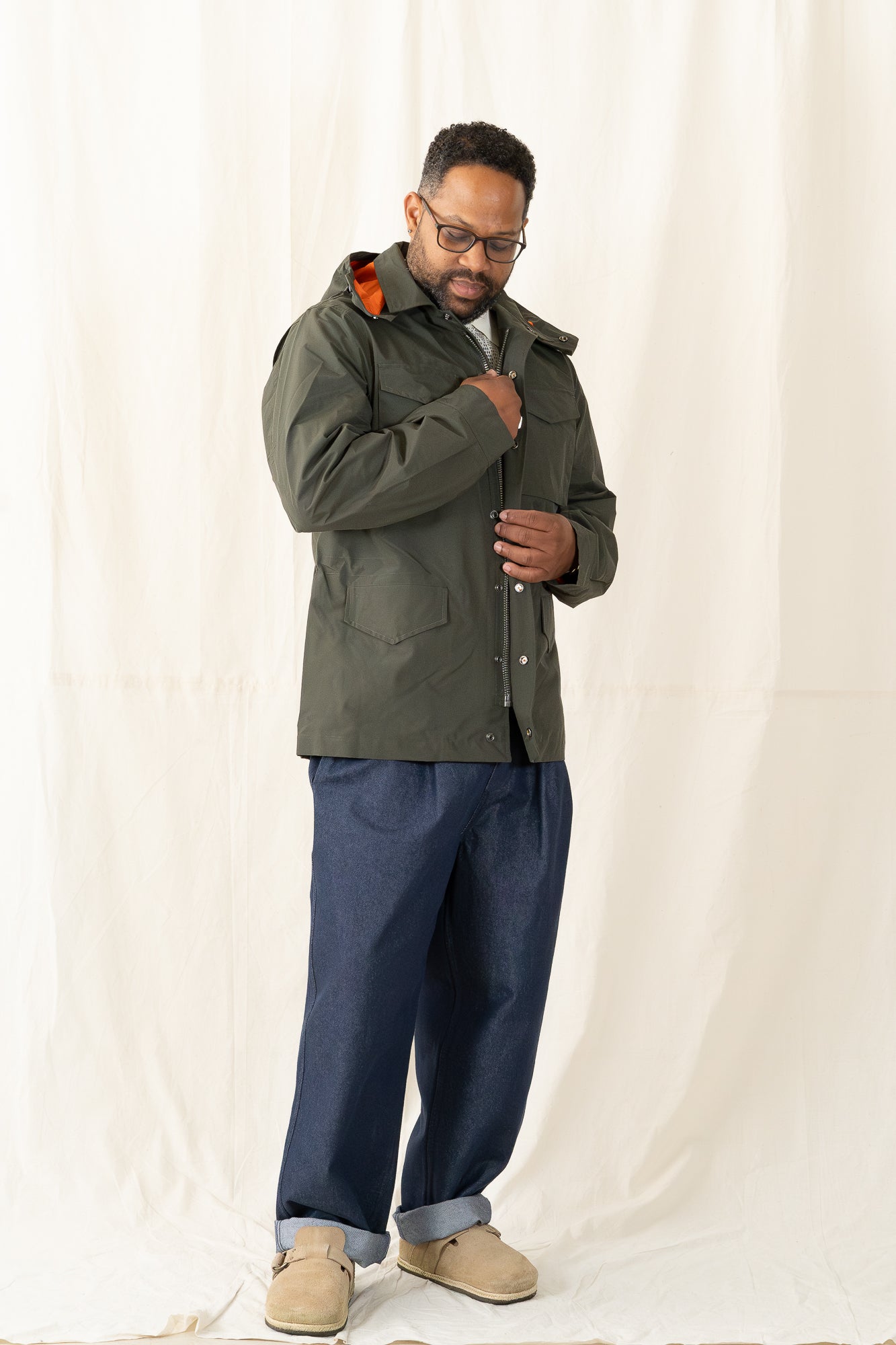 Schott Poplin Blend M-51 Type Jacket