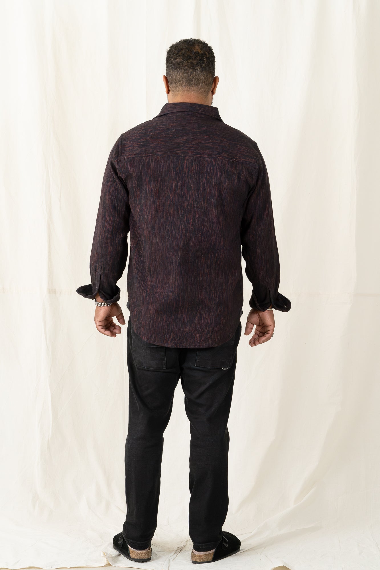 Indi + Ash Ames Workshirt Indian Madder/Iron