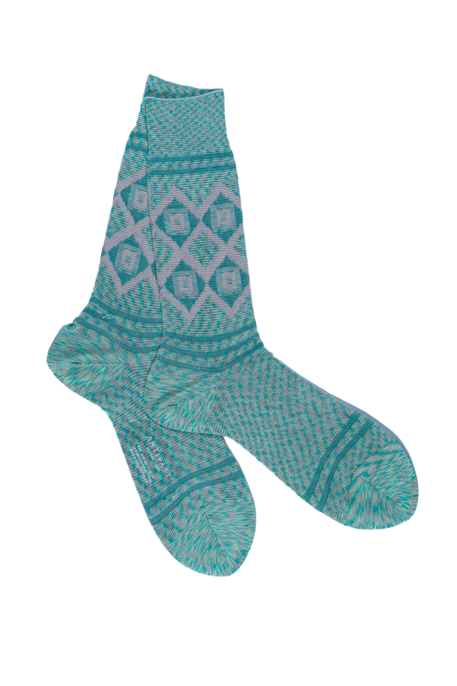 Antipast Men's Melange Jacquard Socks