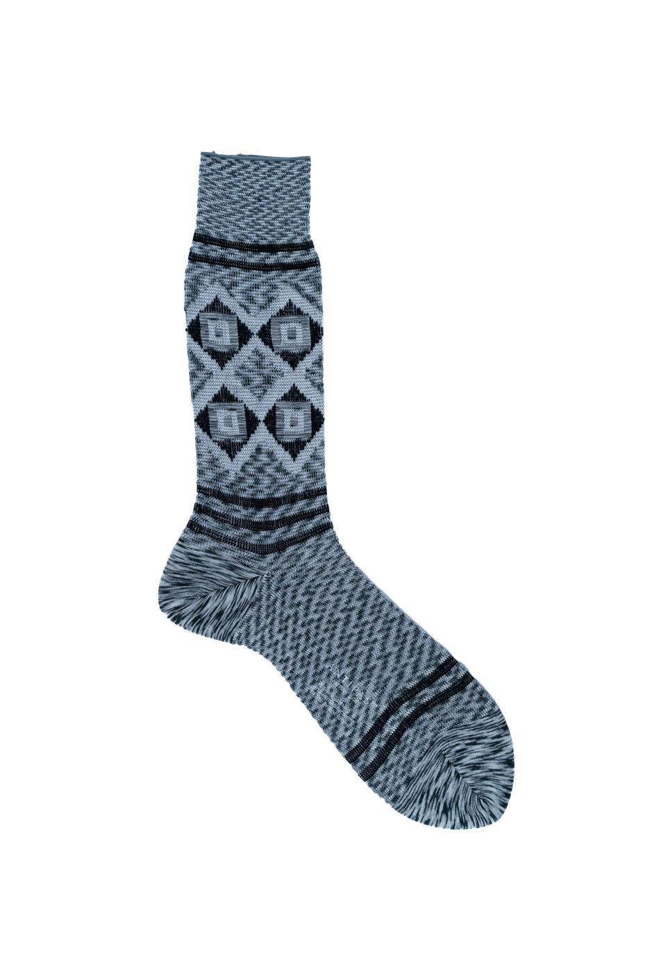 Antipast Men's Melange Jacquard Socks