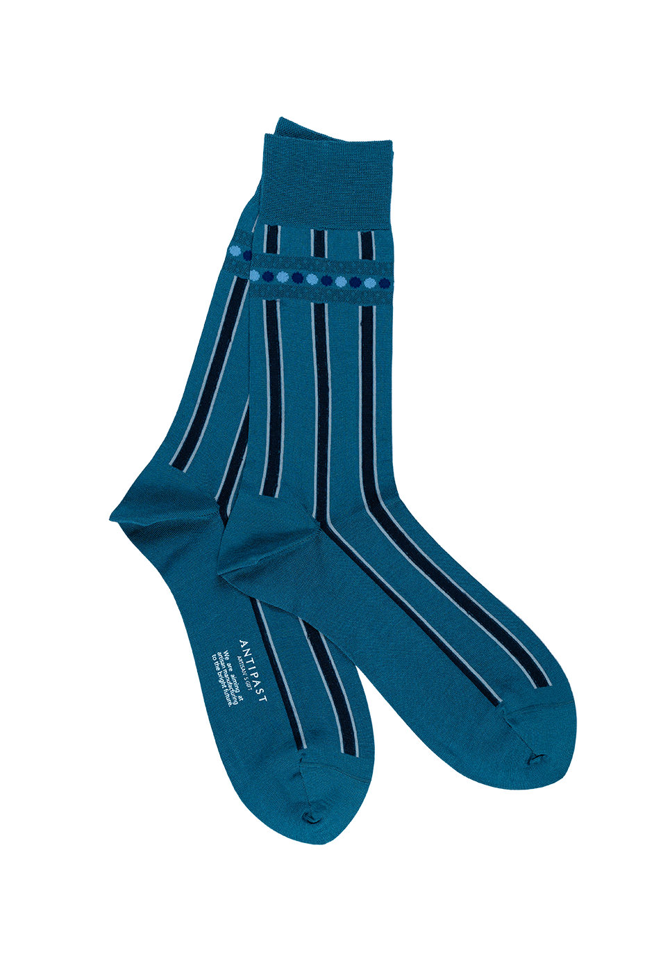 Antipast Men's Alternate Stripe Socks