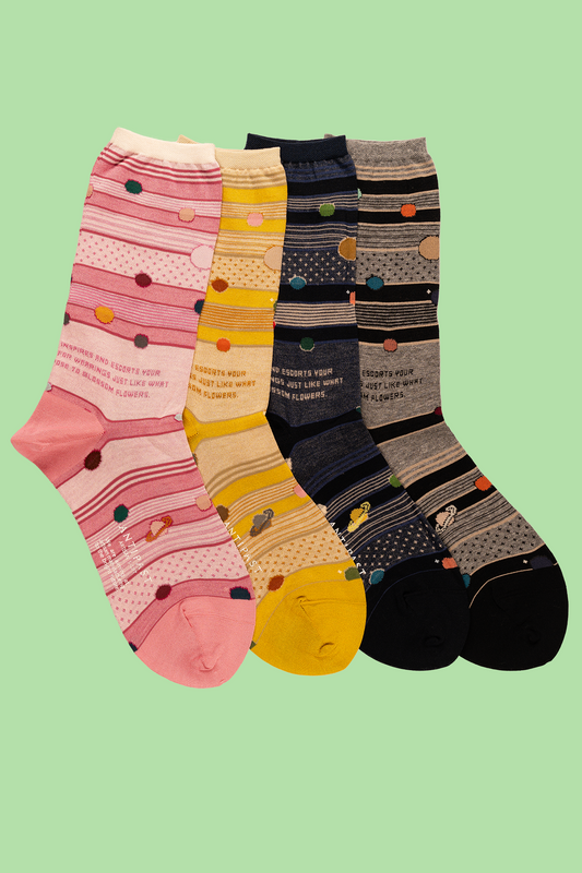 Antipast Women's Planet Orbit Socks