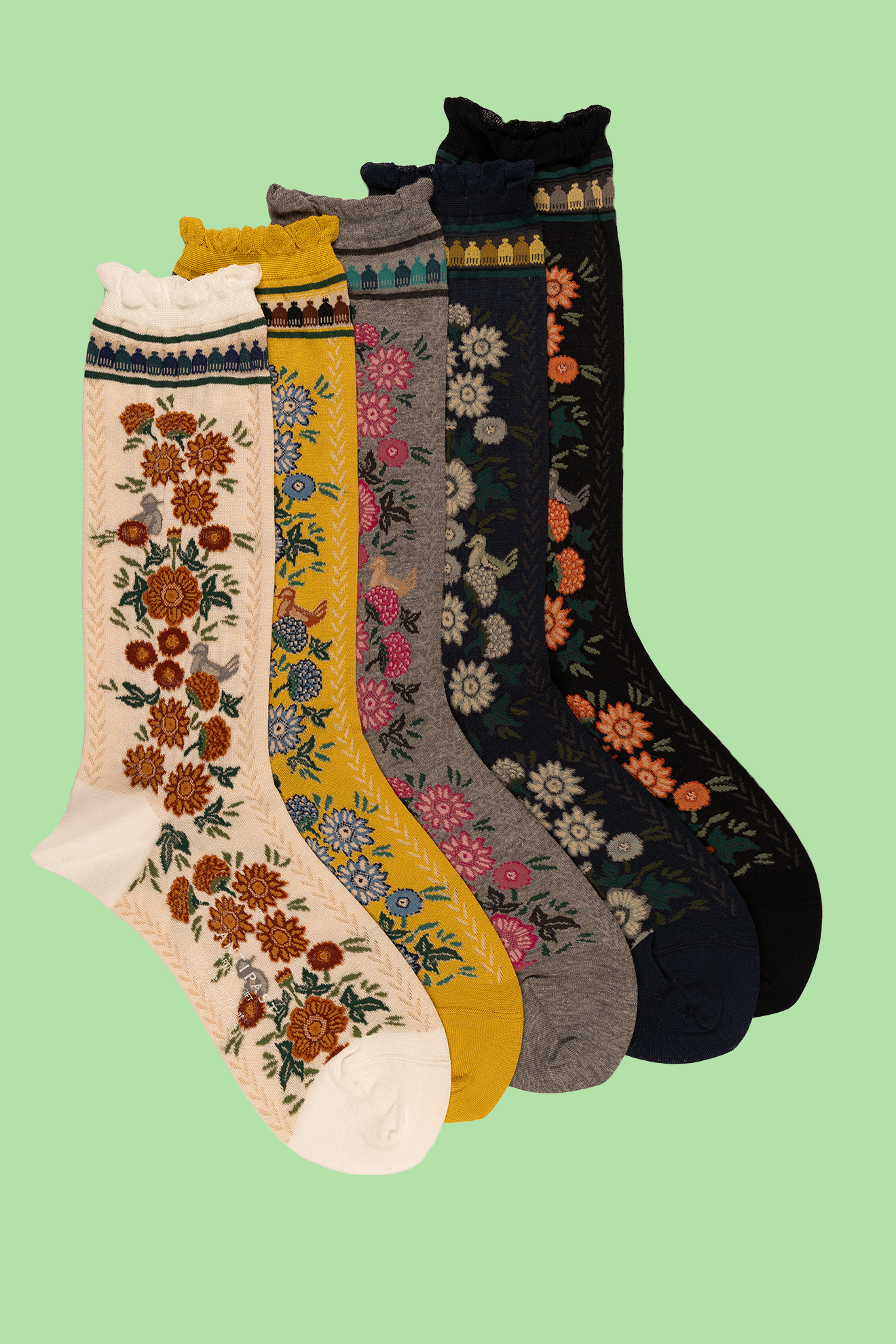 Antipast Women's Zalipiu Mural Socks