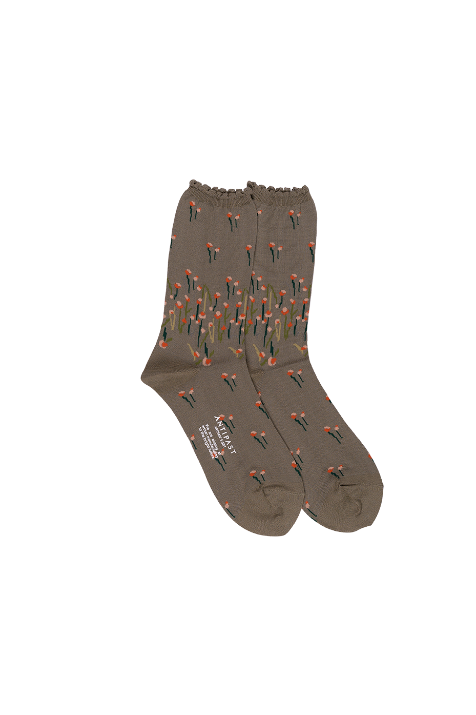 Antipast Women's Full Fly Flower Socks