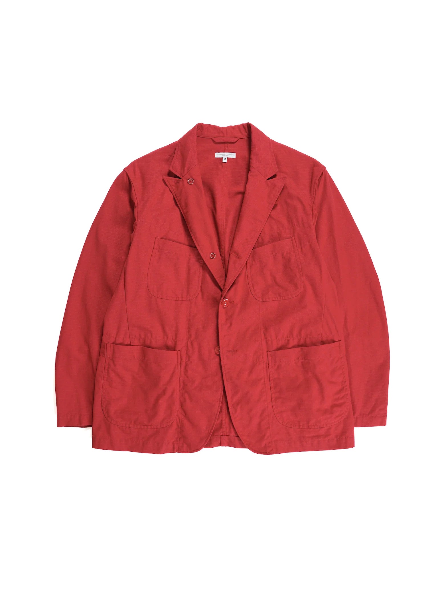 Engineered Garments Red Ripstop Bedford Jacket