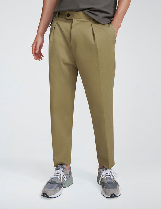 Handvaerk Chino Pants for men in khaki brown