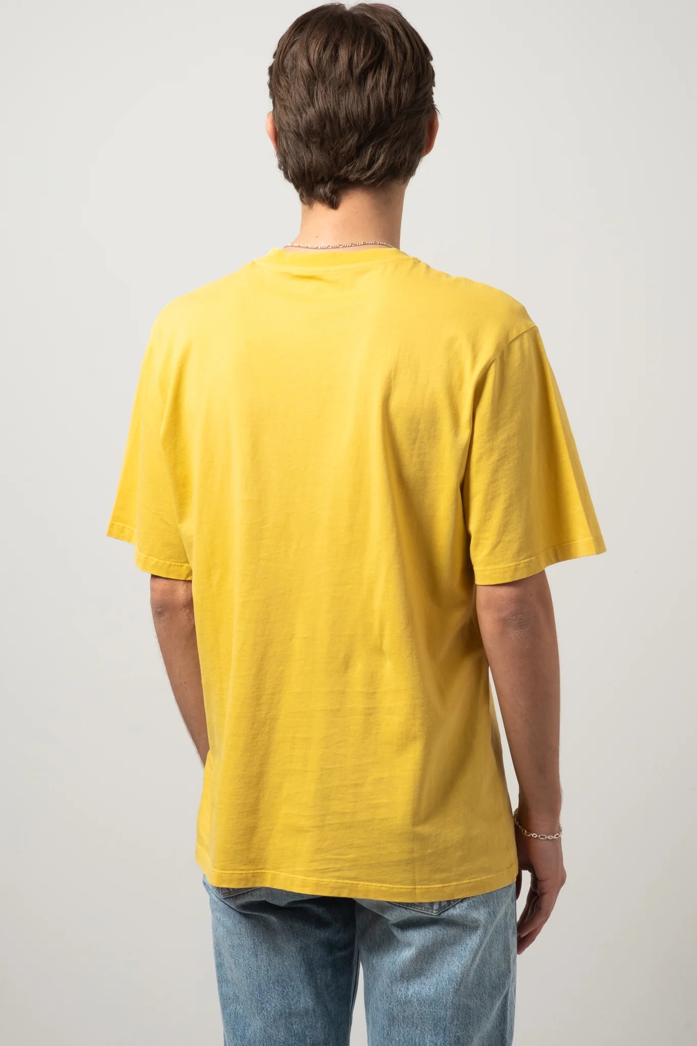 C.O.F. Studio Crewneck T-Shirt in mustard