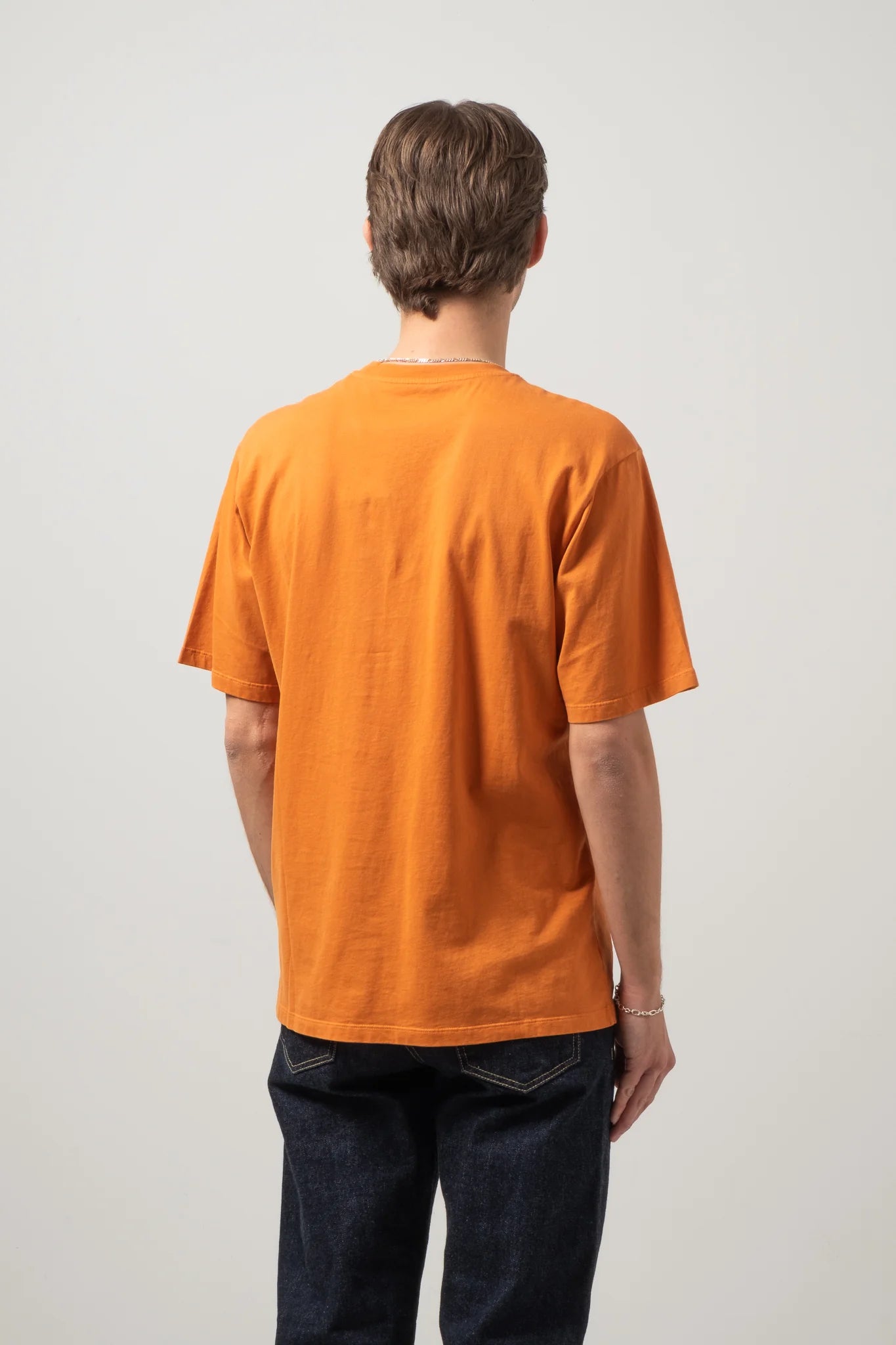 C.O.F. Studio Crewneck T-Shirt in orange