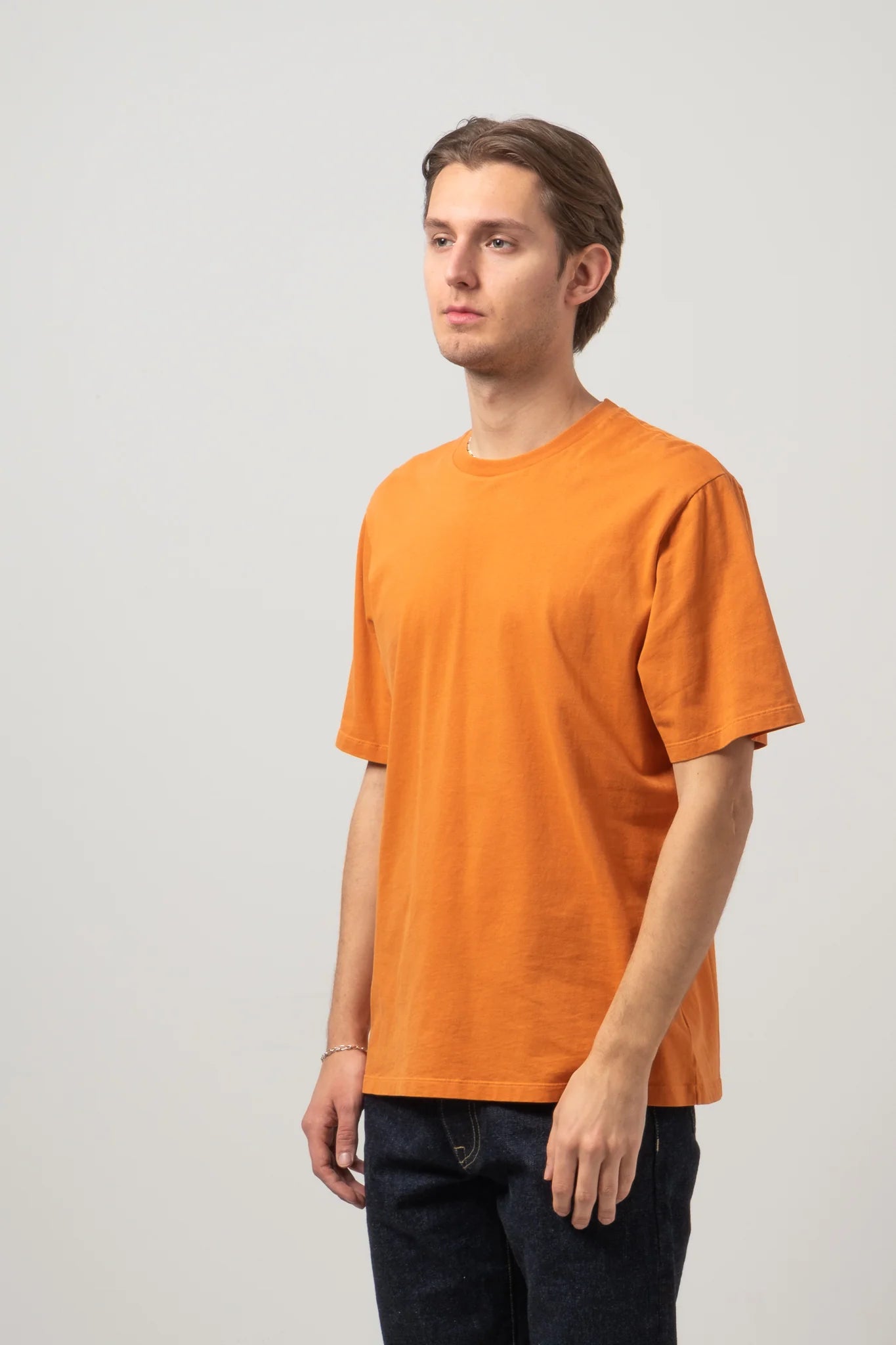 C.O.F. Studio Crewneck T-Shirt in orange