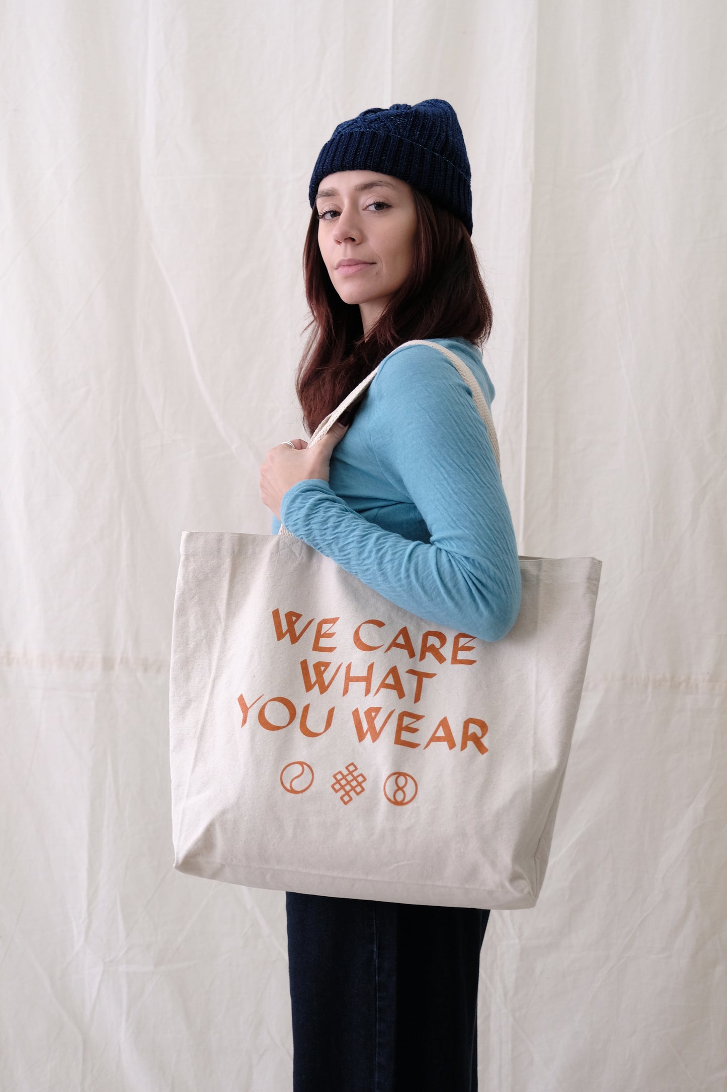 AB Fits We Care What You Wear Tote