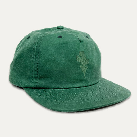 Ginew Genesis Leaf Wax Canvas Ball Cap