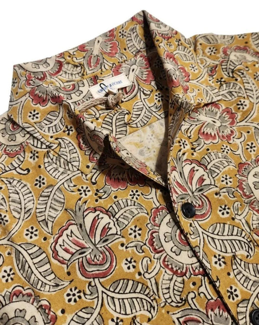 Umber & Ochre Khushi Kalamkari Floral Shirt