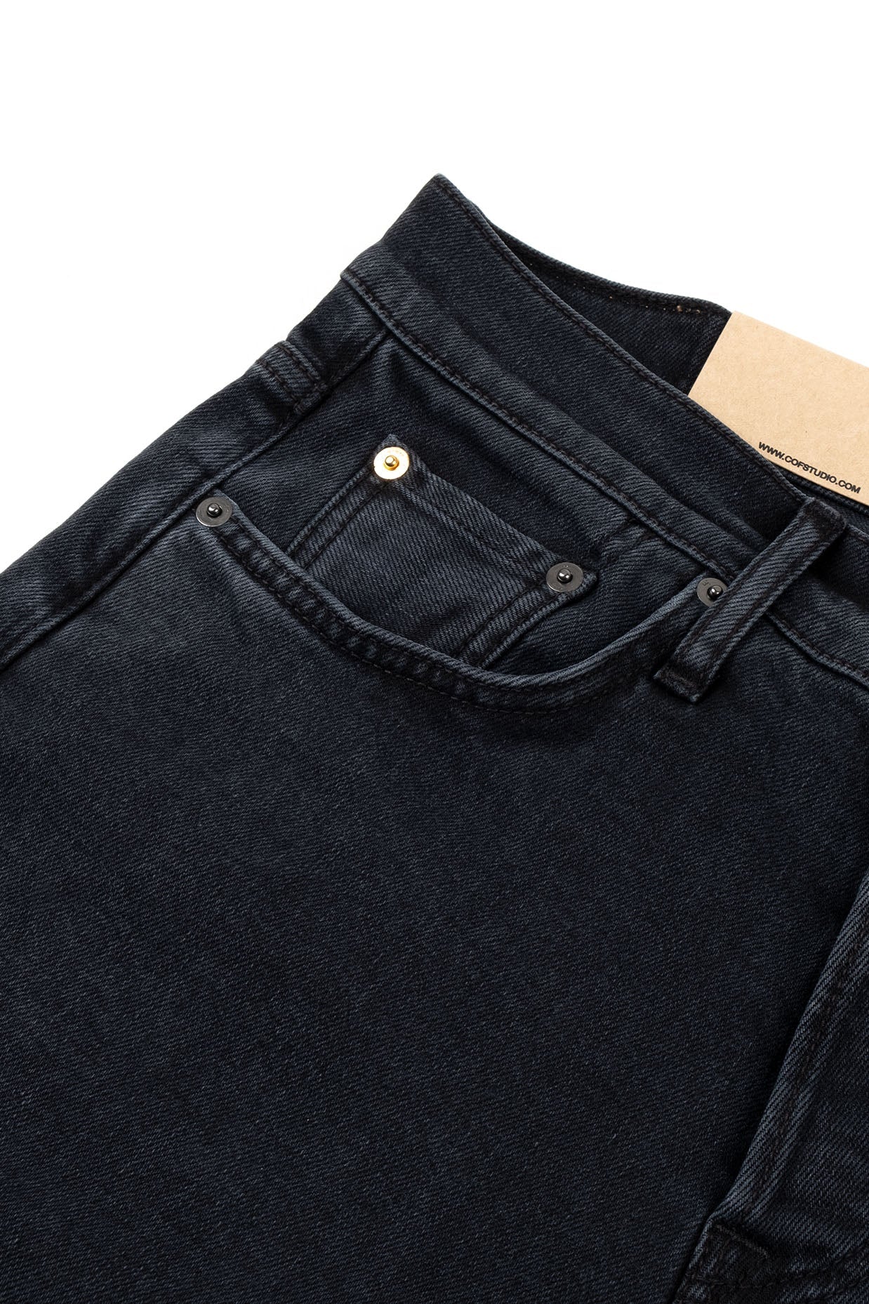 C.O.F. Studio M7 Tapered Comfort Used Black Denim