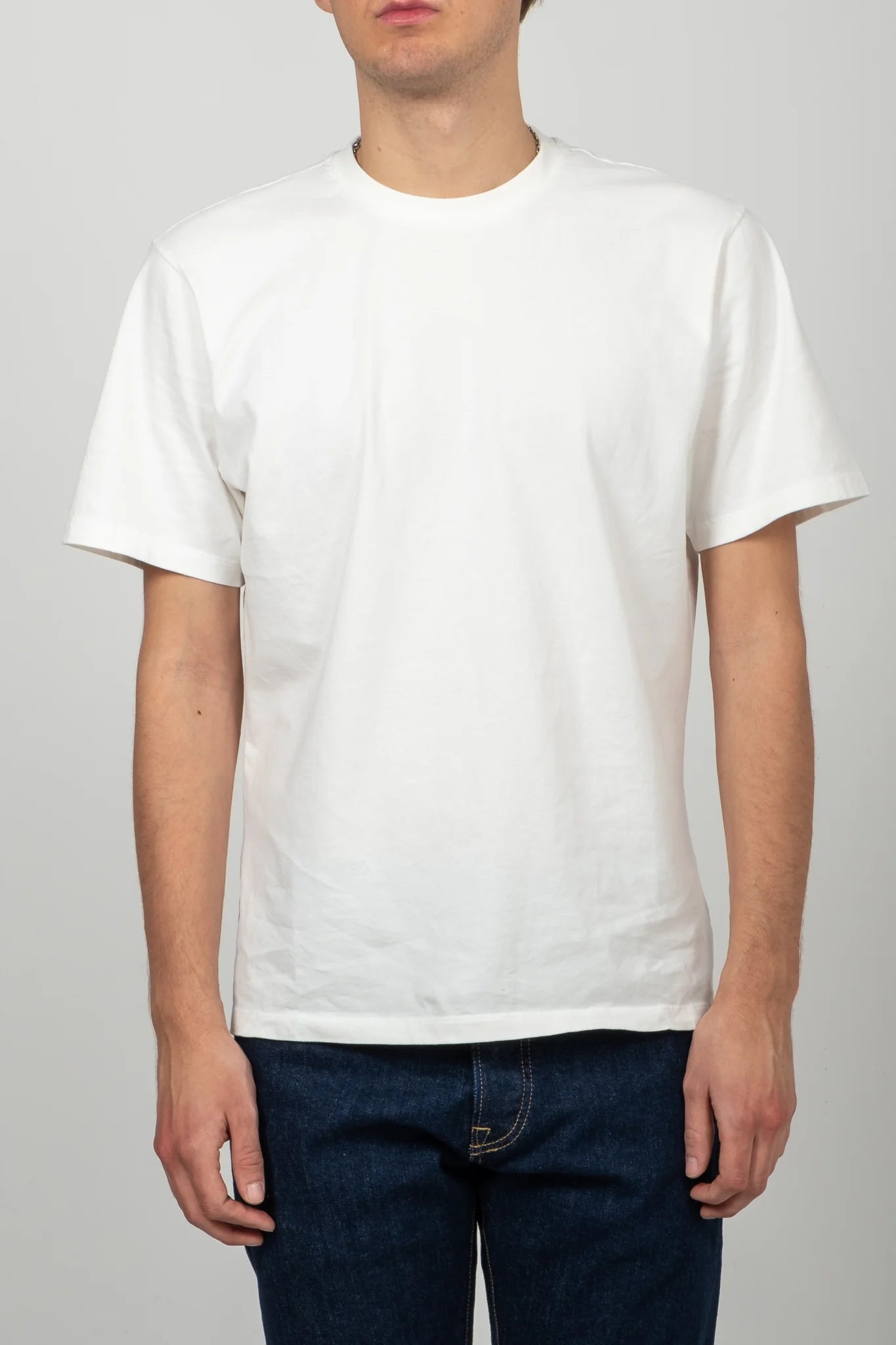 C.O.F. Studio Crewneck T-Shirt in white