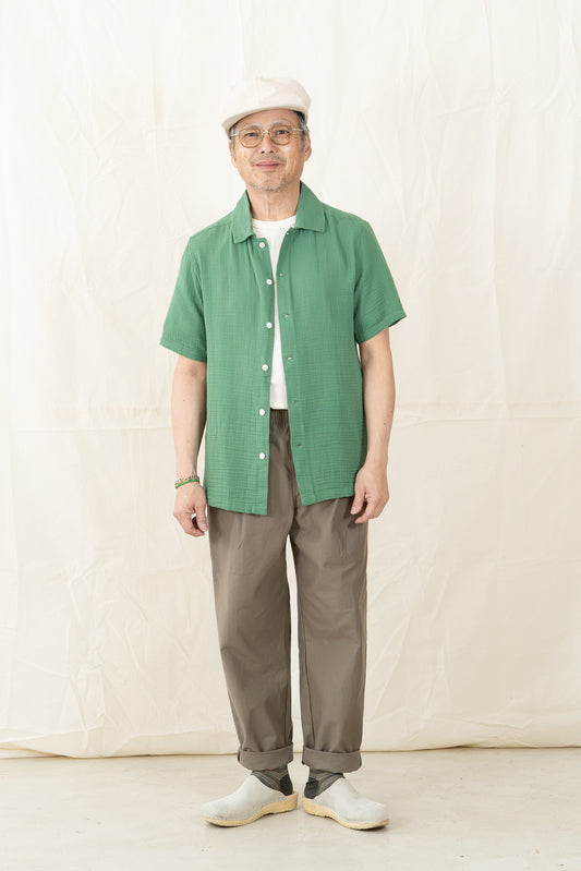 FAR AFIELD Busey S/S Doublecloth Shirt