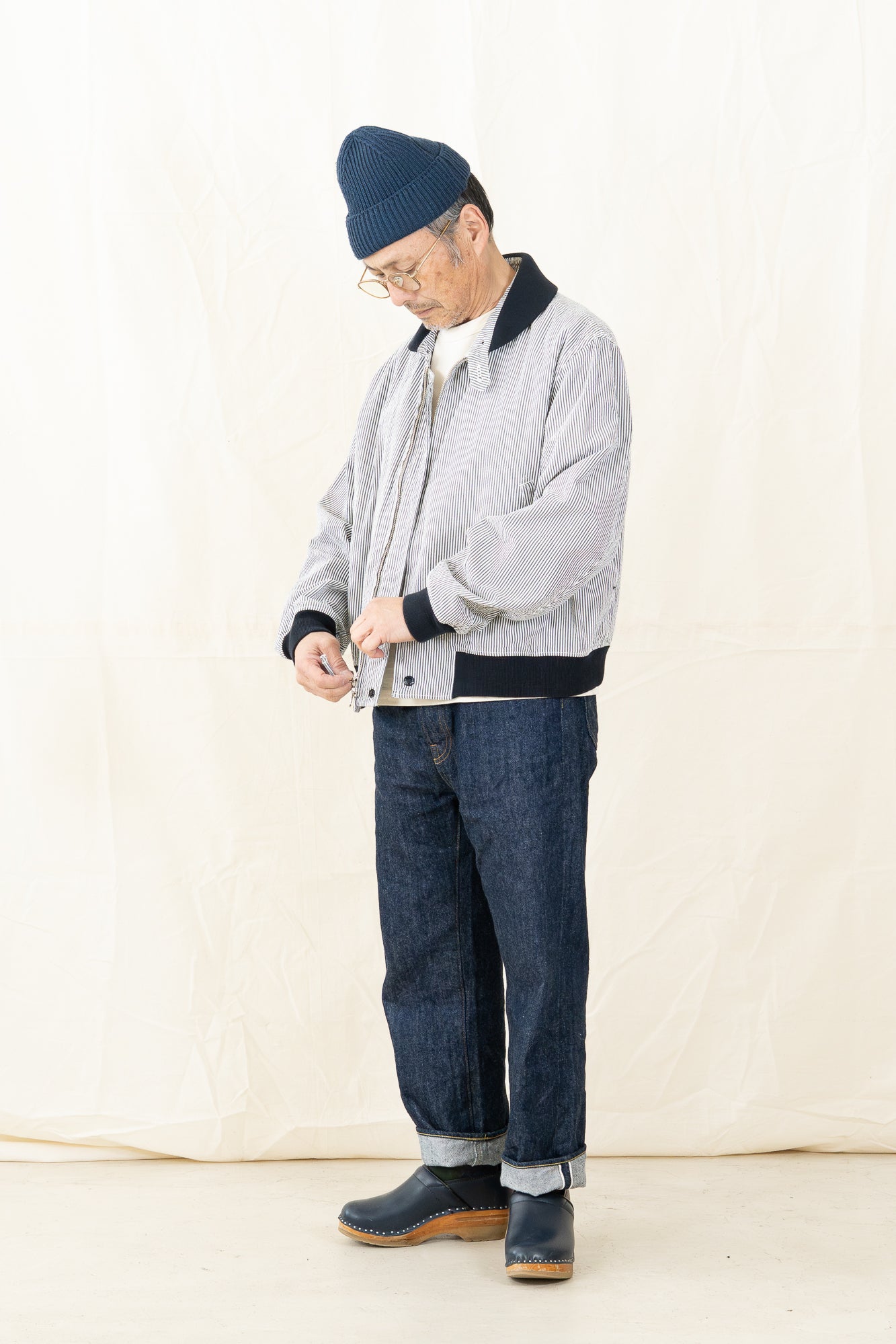 Engineered Garments Seersucker LL Jacket