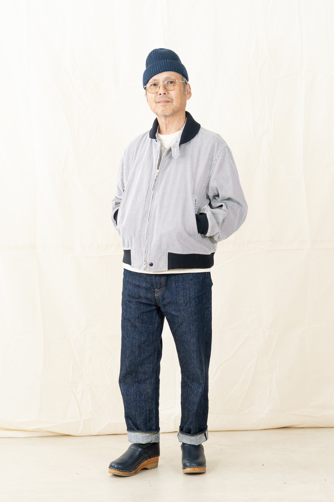 Engineered Garments Seersucker LL Jacket