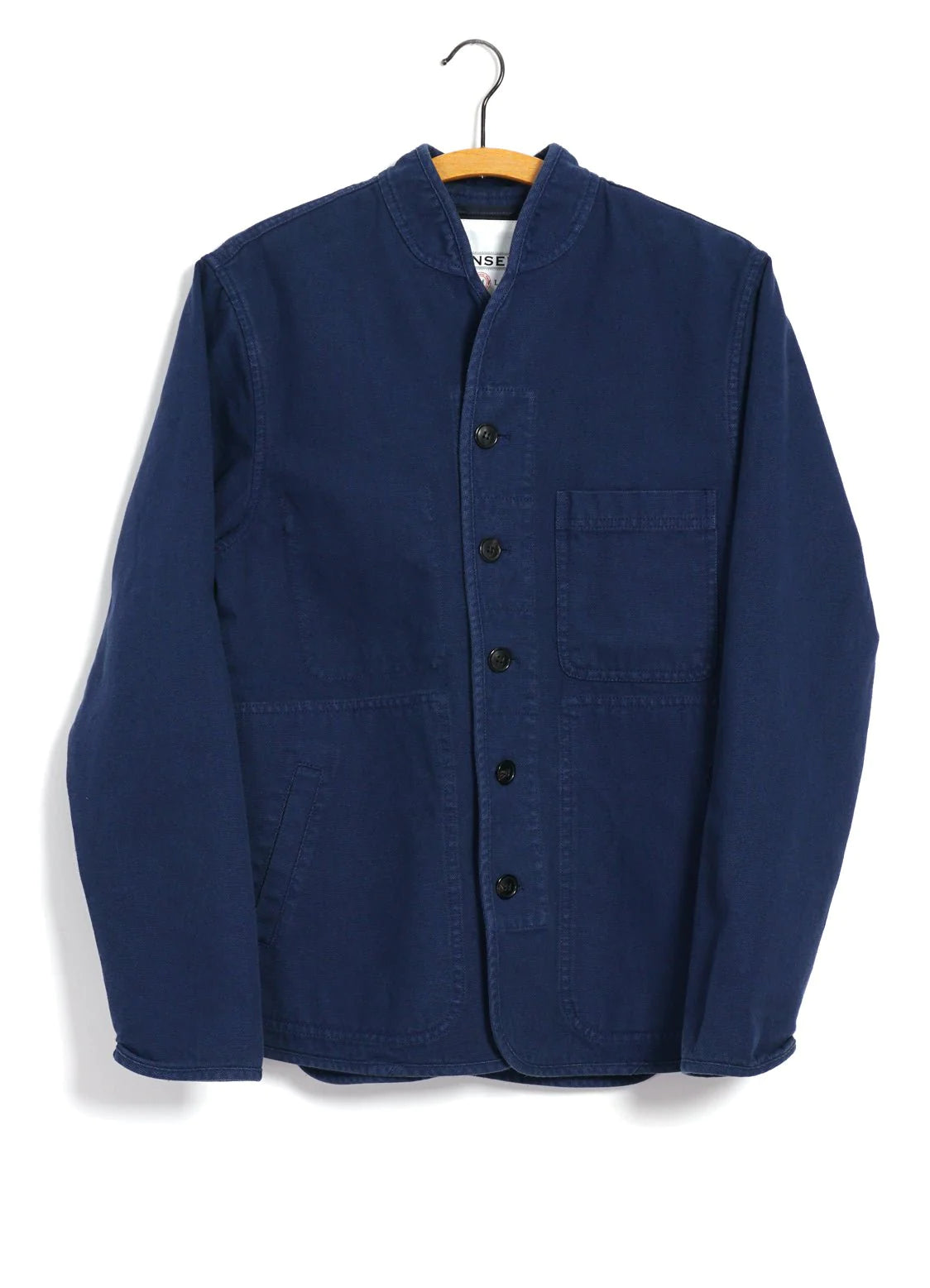 Hansen Garments Erling Canvas Work Jacket in blue