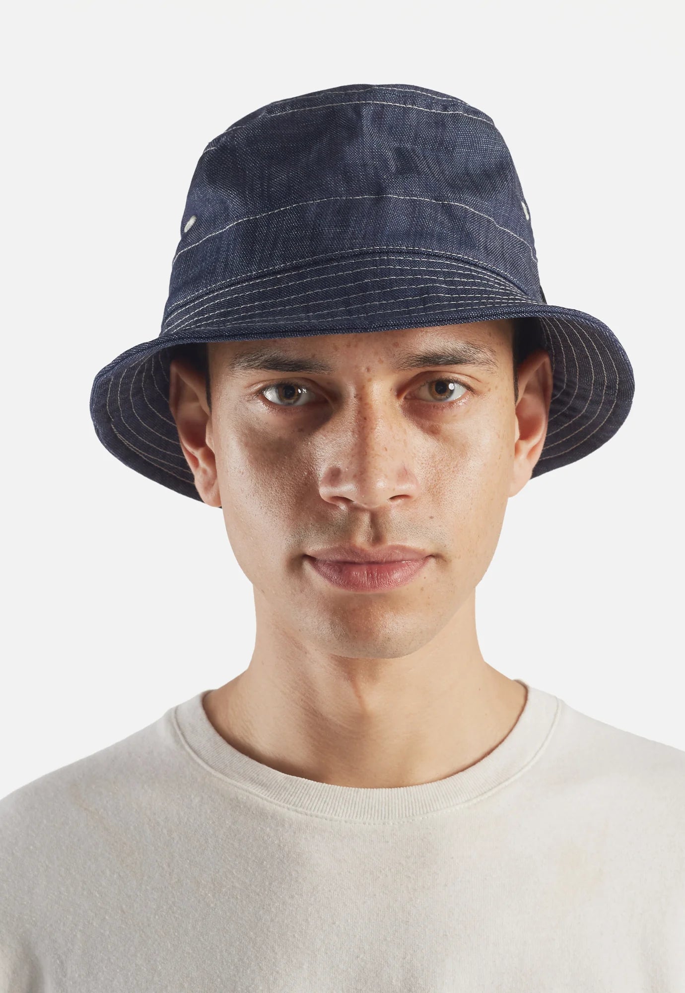 Universal Works Atlantic Denim Bucket Hat