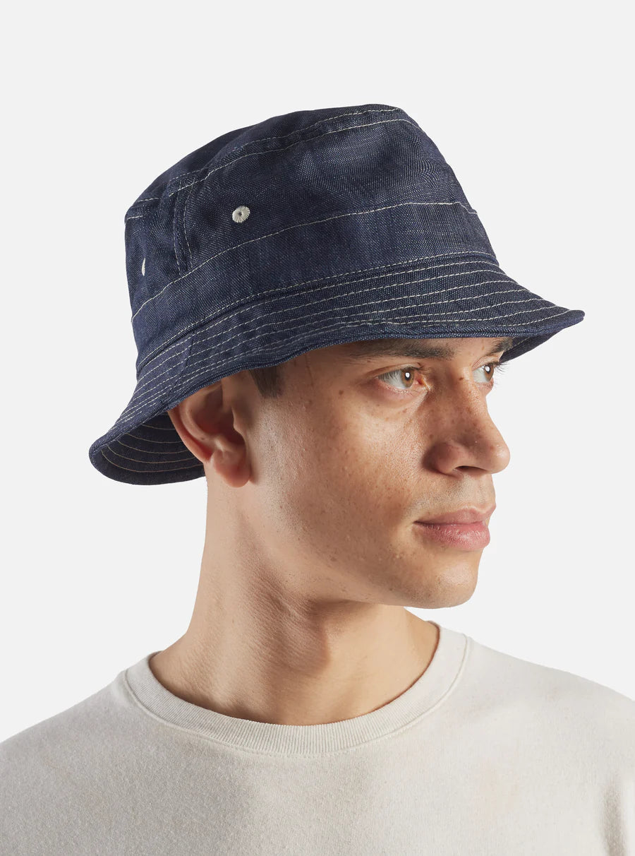 Universal Works Atlantic Denim Bucket Hat